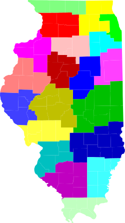 Map of Illinois highlighting ISP Districts.svg