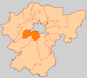 Никулинское сельское поселение на карте