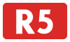Rýchlostná cesta R5.svg