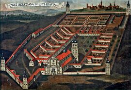 Biaroza Kartuskaja, Klaštarnaja. Бяроза Картуская, Кляштарная (1750).jpg