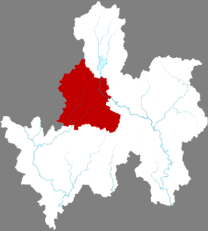 Чжуншань на карте