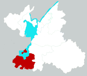 Сянъинь на карте