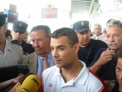 Деферр в 2004 году в Афинах