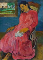 Paul Gauguin - Faaturuma (Melancholic) - Google Art Project.jpg