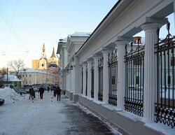 Куракинская богадельня и Петропавловская церковь