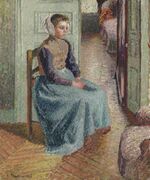 Camille Pissarro - Petite bonne flamande dite La Rosa (PD 1112).jpg