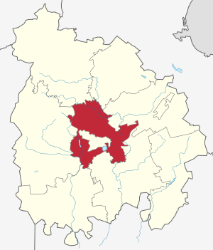 Дзержинский сельсовет на карте