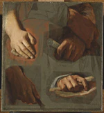 Ingres - Etudes pour L'Apothéose d'Homère, RF 2471.jpg