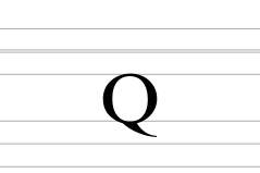 Latin letter small capital Q (with font lines).svg