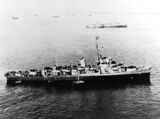 USS Roche (DE-197) at anchor, circa in 1944 (NH 81344).jpg