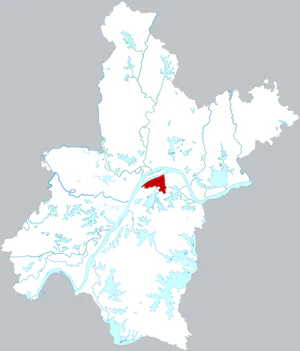 Циншань на карте