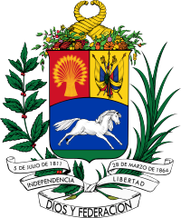 Coat of arms of Venezuela (1871).svg