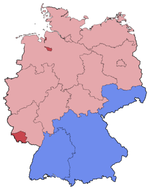 German Federal Election - Party list vote results by state - 1998.png