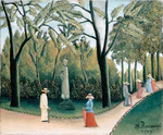Henri Rousseau - The Luxembourg Gardens. Monument to Shopin.jpg