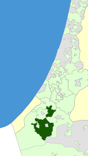 Israel Map - Merhavim Regional Council Zoomin.svg
