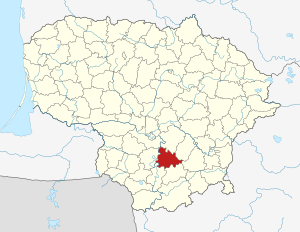 Езнасский район на карте