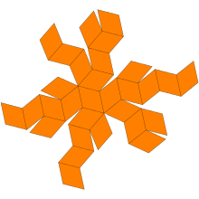 Rhombictriacontahedron net.svg