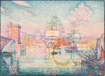 Signac - L'Entrée du port de Marseille, 1911, RF 1977 324.jpg