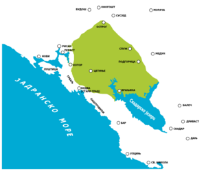 Верхняя Зета — историческое ядро Зетского княжества