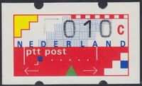 Netherlands 1989 variable value stamp 010 Mi 1.jpg