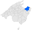 Localització d'Artà respecte de Mallorca.svg