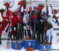 Men's Relay Prize Giving Ceremony Ski-EOC 2010.jpg