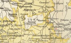 Княжество Раджгарх в Imperial Gazetteer of India