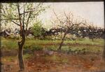 Квітнеючыя яблыні. І. І. Левітан.JPG