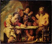 Jordaens, Jacob (I) - Satyr and Peasants - Google Art Project.jpg
