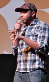 Justin Simien at Sundance 2014 speaking.jpg
