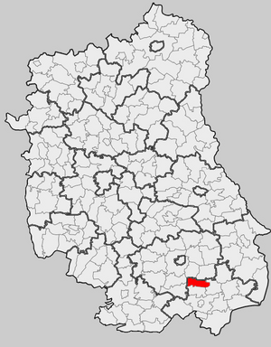 Крынице на карте