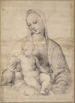 Raphael - Madonna of the Pomegranate, c. 1504 - Google Art Project.jpg