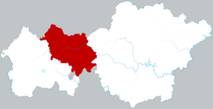 Хэчжан на карте