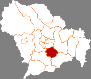 Луаньчэн на карте
