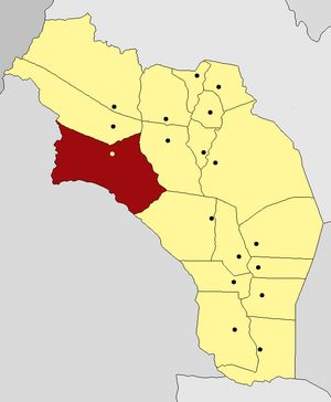 Департамент Коронель-Фелипе-Варела на карте