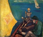 Edvard Munch - Death at the helm.jpg