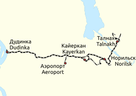 Norilsk railway map simple 2019-10.svg