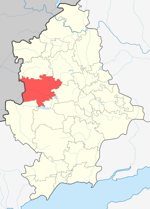 Красноармейский район на карте