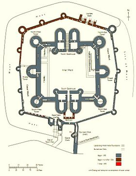 Beaumaris plan, Cadw.jpg