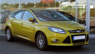 Ford Focus 1.6 EcoBoost Titanium (III) – Frontansicht, 2. Juni 2011, Mettmann.jpg