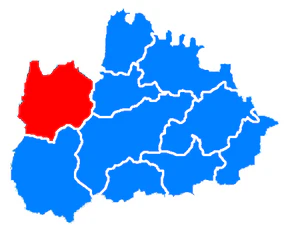 Вепш на карте