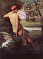 Jean Frédéric Bazille - Nude Woman from the Back - 1864.jpg