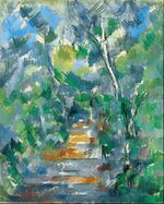 Paul Cézanne - Forest Scene (Path from Mas Jolie to Château noir) - Google Art Project.jpg