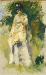 Renoir Woman Standing by a Tree.jpg