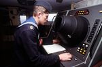 Russian sailor monitors a navigational radar screen.JPEG