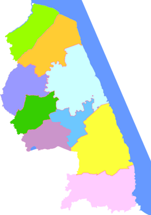 Subdivisions of Yancheng, China.png