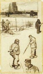 Van gogh Sketches of the Old Tower and Figures kmm f1336r jh767.jpg
