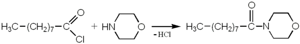 4-nonanoylmorpholine - synthesis 1a.png
