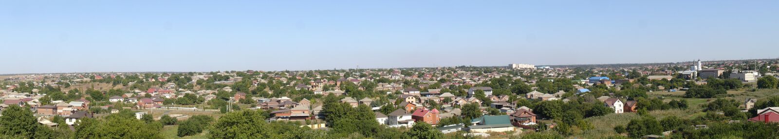 Панорама восточной части