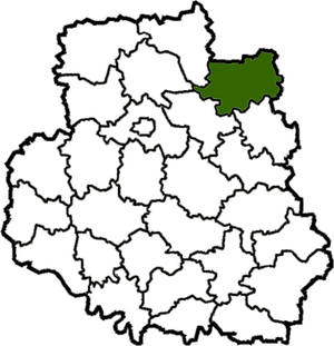 Погребищенский район на карте